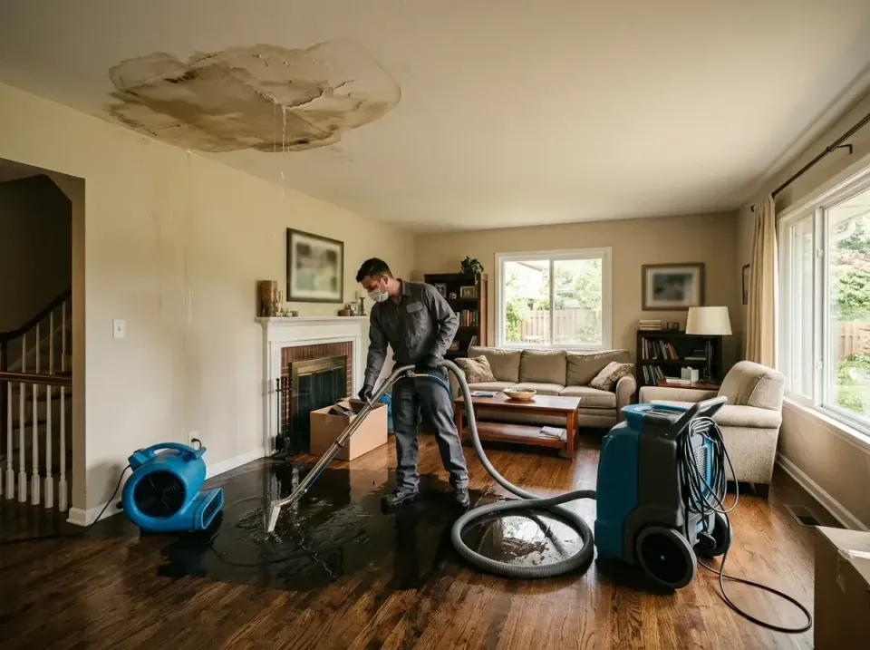attic-pipe-burst-ceiling-drip-008 — frequently asked questions, Water Damage Restoration & Carpet Care in Waynesville, OH